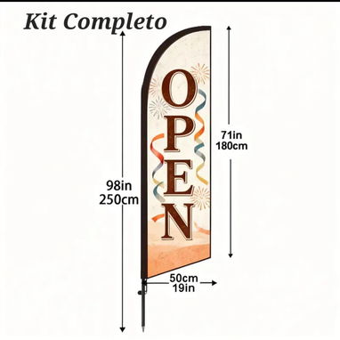 Kit completo Banderola y Asta - 3/7