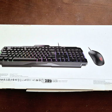 COMBO GK100 MSI Gaming nuevo - Img 127509308