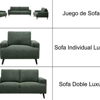MUEBLES DE SALA ( RECLINABLES ) ( INTERIOR EXTERIOR) - Img 112664238