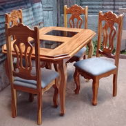 Juego d comedor con buena calidad y garantía - Img 56227015