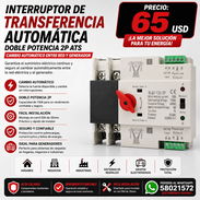 Tranfer Interruptor de Transferencia Automática 2P ATS - Img 56312524