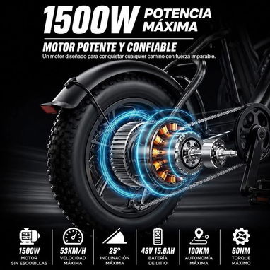 Bicicleta Electrica / Bicimoto DTTZH - Img 123707959