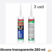Silicona transparente 280ml - Img 57990427