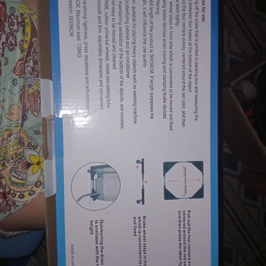 BASE MÓVIL AJUSTABLE PARA ELECTRODOMÉSTICOS, ENTREGA DE FACTURA, VARIEDAD DE ÚTILES DEL HOGAR, ETC - 6/7
