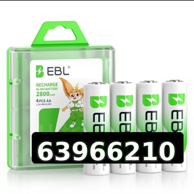Pilas AA recargables - Img 116045499