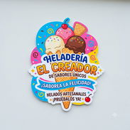 Cartelería personalizada para heladerías - Img 57287369