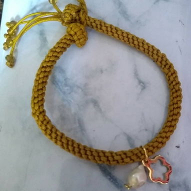 VARIEDAD DE PULSERAS TEJIDAS DE HILO CHINO - Img 123929775
