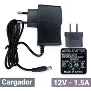Cargador 12V 1.5A con Protección Total - Enchufe US, Salida DC 5.5*2.5mm, 100% Potencia 15$ - Img 55892006