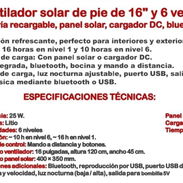 Ventilador solar - Img 55493196