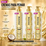 Crema para peinar Pantene para rizos, anti frizz y fuerza 300 ml 10 - Img 54128080