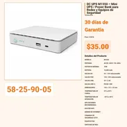 DC UPS M1550 – Mini UPS / Power Bank para Redes y Equipos de Seguridad - Img 55755753