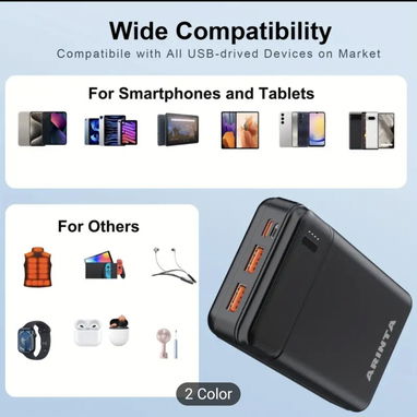 Power bank Arinta 20000mAh PD22.5W - Img 122665987