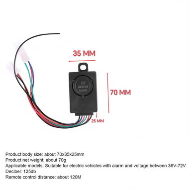 Alarma para vehículos eléctrico o de gasolina - Img 119210712