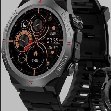 35 USD SMARTWATCH S10 BISSEL ACERO INOXIDABLE ESTILO MILITAR SUPER BUENO DE BUENA AUTÓNOMIA A PRUEBA DE AGUA, DURACIÓN - Img 123188890