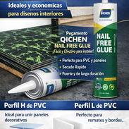 LA MEJOR OPCIÓN EN DISEÑO DE INTERIORES. PLANCHAS DE PVC EFECTO MARMOL, PEGAMENTO, UNIONES Y REMATES - Img 55766091