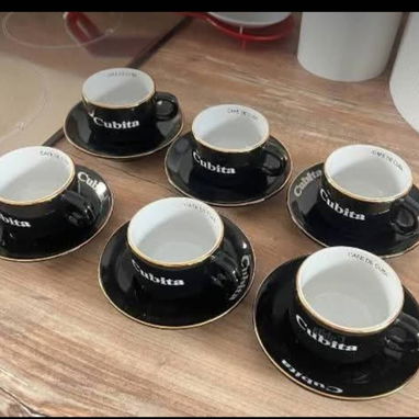 💫Juegos de tazas Cubita con 6 platillos💫 - Img 123057156