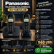 TELÉFONO INALÁMBRICO KX-TGB112LAB PANASONIC, ENTREGA DE FACTURA PARA SU GARANTÍA. VARIEDAD DE ELECTRODOMÉSTICOS Y OTROS - Img 57259819