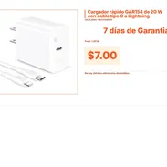 Cargador GAR154 20W para iPhone: Estabilidad de Voltaje y Carga Turbo VPT#-0075 - Img 55444635