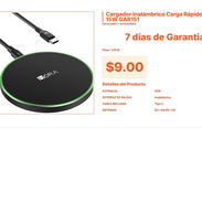 Cargador 1Hora GAR151: Base de Carga de 15W Inalámbrica por $9.00 VPT#-0071 - Img 55656292