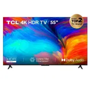 Smart TV 55 pulgadas TCL 4k UHD SO Android TV $510 USD Transporte Adicional Garantía 3 meses - Img 53102722