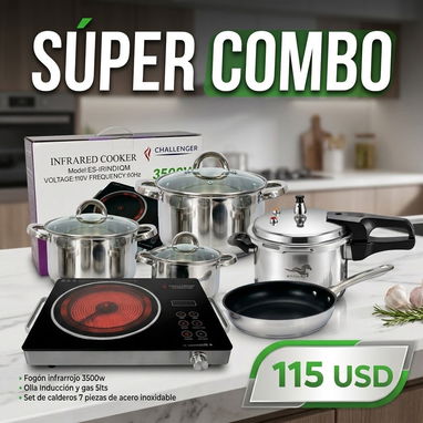 Set de calderos para inducción - 4/6