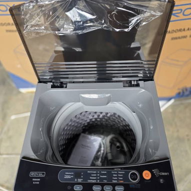 LAVADORA AUTOMÁTICA ROYAL 9KGS  AGUA FRIA Y AGUA CALIENTE  COLOR GRIS - Img 120803834