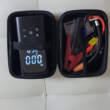Arrancador e inflador, cargador de baterias,portátil,recargable,para coche ligero y camión. Inflador,compresor - 4/5