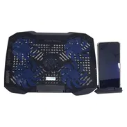 Base Enfriamiento para Laptop 5 VENTILADORES con Iluminación | Soporte Ergonómico - Img 55624940