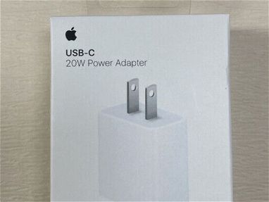 20USD-Adaptador de corriente USB Tipo-C 20W Cargador Apple original - Img 67085973