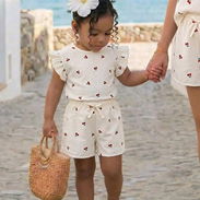 🍒 Conjunto Niña 6-9 Meses – Cerezas – 12 USD ¡Mejores precios y calidad conmigo! - Img 56932354