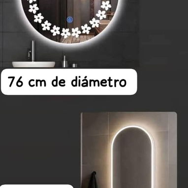 Espejos táctiles con luz LED 🐻 - Img 117446346