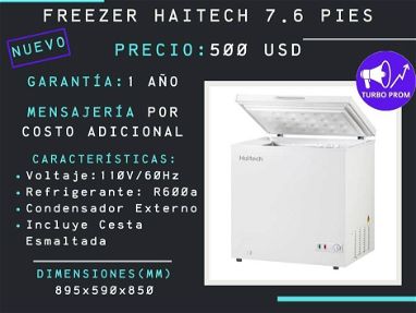 Freezer , variedad de medidas y marcas - Img 67038919