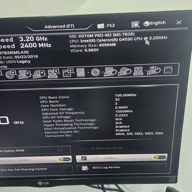kit de 9na gen, Board H310+ G4930+4gb - Img 120297122