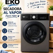 Secadora al vapor Eko 8kg. Tenemos también lavadoras automáticas y semiautomáticas - Img 57998739