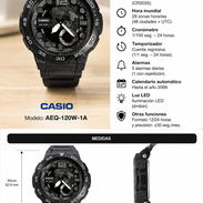 Reloj CASIO AEQ-120W-1A - Img 55664137
