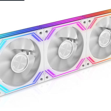 Kit de 3 fanes blancos - ITleads G120Pro - 2/3