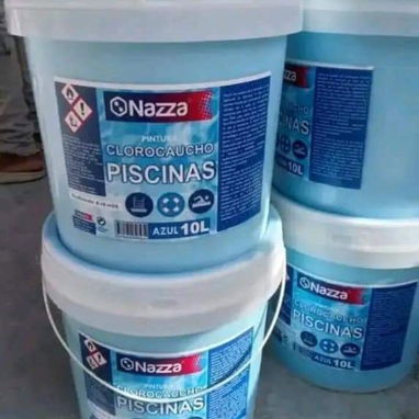 Pintura de piscina clorocaucho y de base acuosa - Img 122686778
