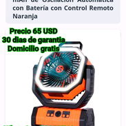 Ventilador Recargable F6 - Img 57033782