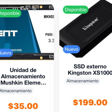 Venta de discos duros solidos externos e internos de varia capacidad Precio y detalles en las fotos - Img 124311813
