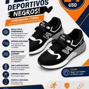 TENIS DEPORTIVOS NEGROS! 🖤 - Img 56160143
