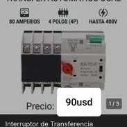 Interruptor de transferencia dual 80A 4p 110/220 - Img 56668191
