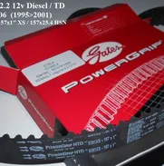 Correa de distribución 157x1"XS para Renault 2.2 D / TD 12v Motor G8T. - Img 48504029