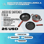 🍳 JUEGO DE SARTENES Y OLLA — $25 USD - Img 57280384