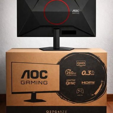 Monitor QHD IPS de 27 pulgadas para juegos 2560x1440, 240Hz, Overclock 260Hz, 0.3ms MPRT, 1 HDMI 2.0 52815418 - Img 122537474