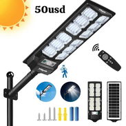 Lámparas solares con sensor de movimiento - Img 55865843