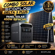 ⚡Ecoflow Delta 3 Plus + Panel Bifacial 450W 🚛 Transporte x costo adicional 💸 Precio: 9️⃣2️⃣0️⃣ USD - Img 57890658