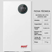 Kit de inversores y baterias productos e instalación 6 meses de garantía - Img 55697454