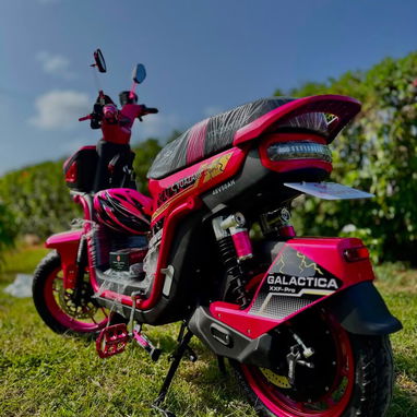 *Bicimotos Yoazaki Galáctica 2026* ✅Potencia 3000 W ✅48 V x 50 AH ✅Luces LED ✅Alarma ✅Bocina ( bluetooth ) ✅Pizarra - Img 126062070