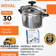 OLLA DE PRESIÓN ROYAL 7 LITROS. - Img 54963813
