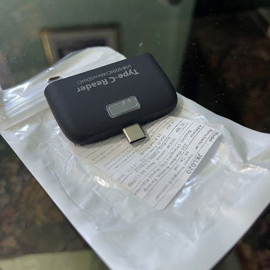 Adaptador tipo C con salida de varios lectores de tarjeta para su móvil y un puerto usb - Img 67430976